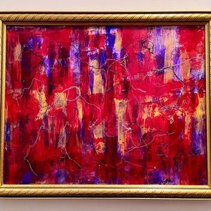 “Strung Out”. Original Oil Painting